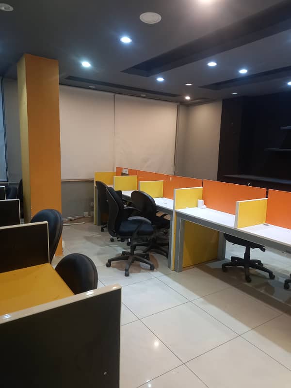 Blue Area Office 3700 Square Feet Fully Furnished For Rent 7