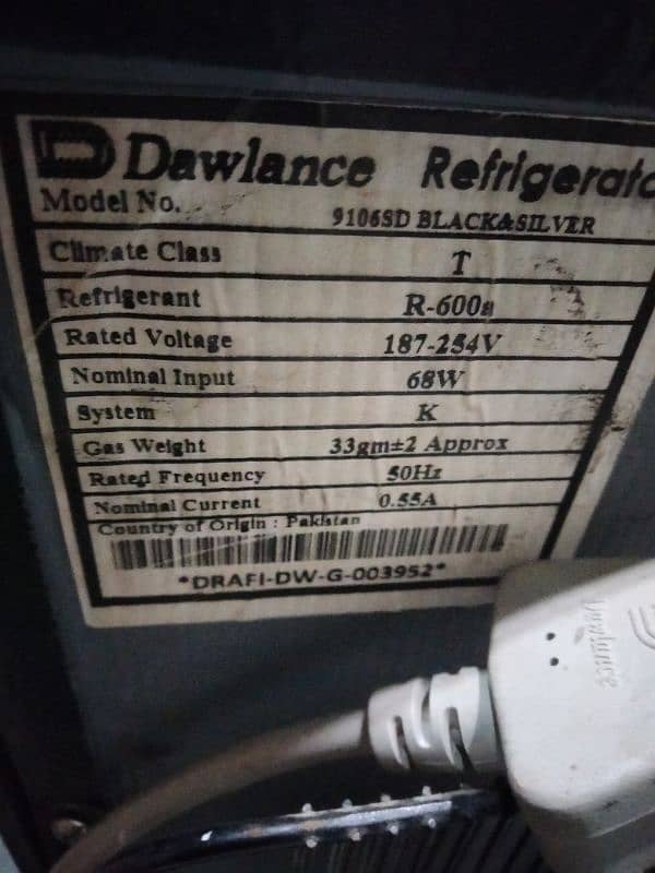 Dawlance 9106 model neat clean fridge. . . . 03228842510 4