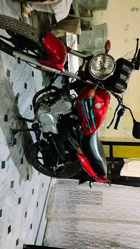 Yamaha YBZ 2023 new condition For sale location Chakwal Chapper bazar 2