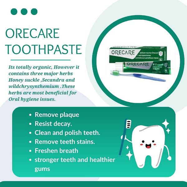 Orecare toothpaste 3