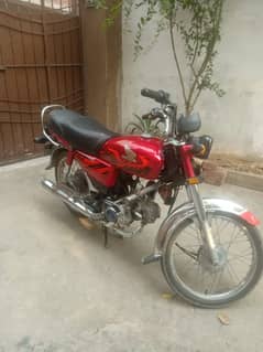 LESS USED Honda CD 70 2021 MODEL 0