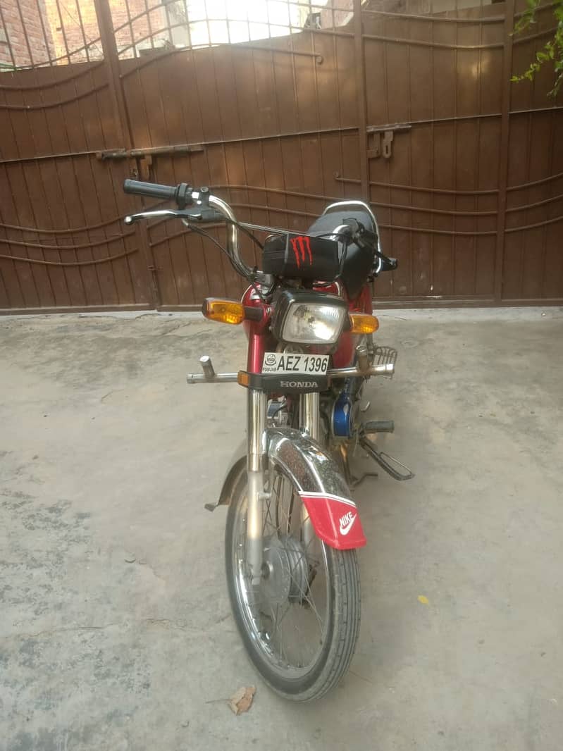 LESS USED Honda CD 70 2021 MODEL 1