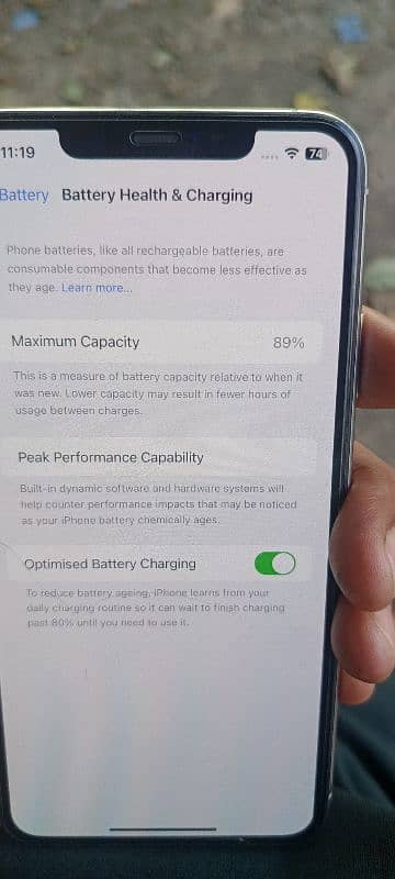 iphone 11 pro max with charger 64gb 2