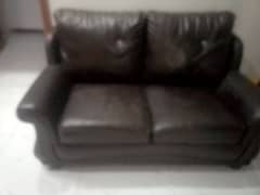 leather sofa