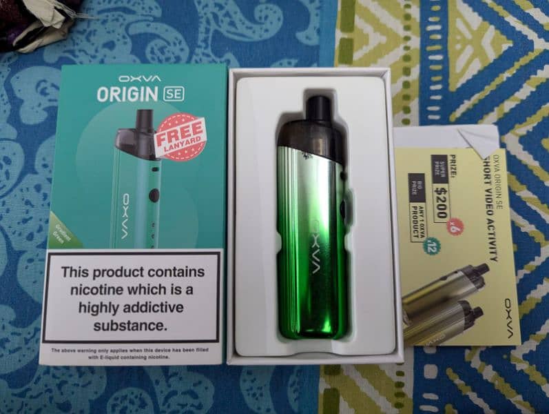 Oxva Origin SE With Box nd Acessories 0