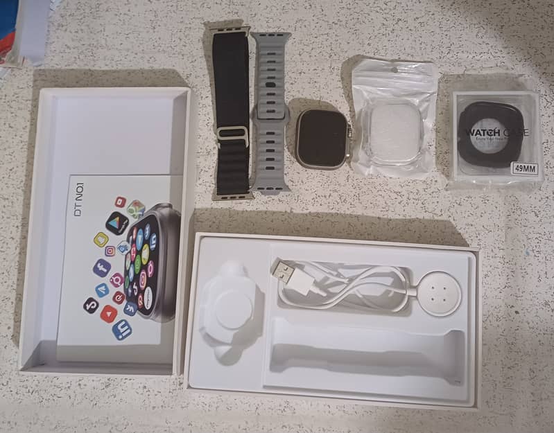 DT Ultra 2 Android Smartwatch Dual System, 2GB RAM 16GB ROM Amoled 7