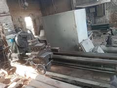 10ft khrad machine/lathe machine