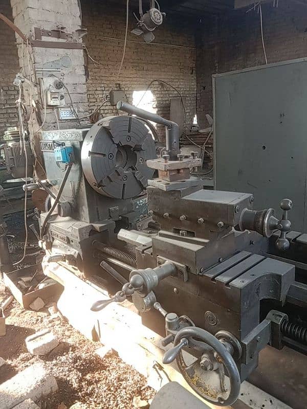 10ft khrad machine/lathe machine 1