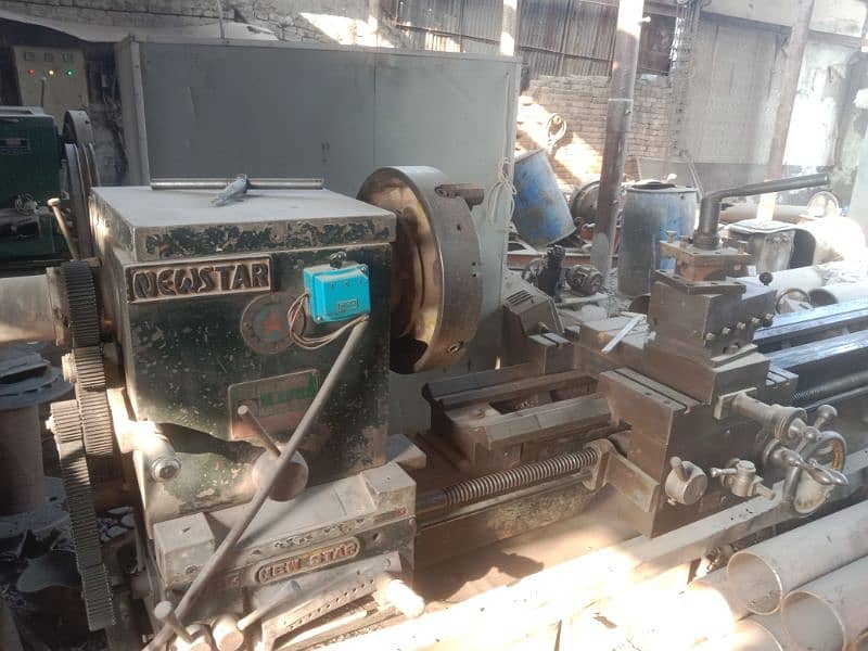 10ft khrad machine/lathe machine 2