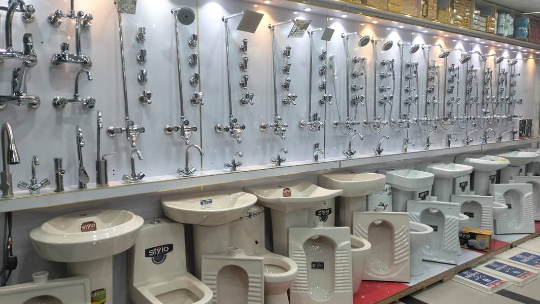 Sanitary Fittings /Basin /Vanities /Bath shower /Commodes 5