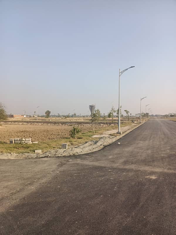 5 Marla Plot for Sale in A block Model City 2 Satiana Road 4