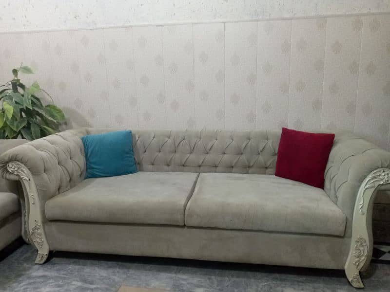 5 seater sofa set space issue urgent sale 1