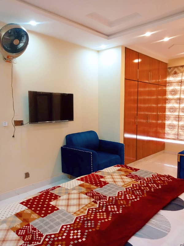 1 Bed Fully Furnished Flat Is Available For Sale In Sector D Bahria Town Lahore 8