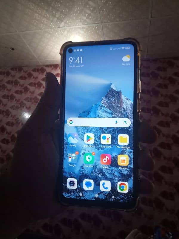 redmi note 9 box charger sath ha good condition 4gb 128gb 1