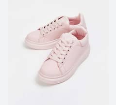 pink casual stylo sneakers