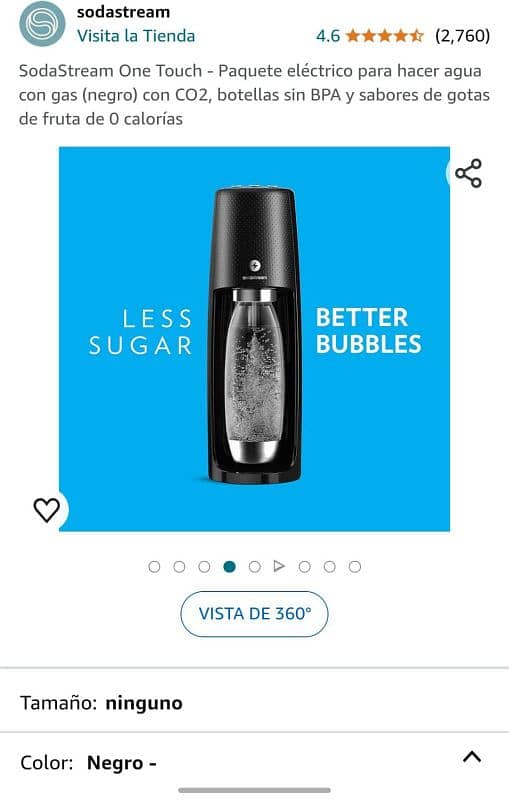 Soda Stream One Touch Soda maker 1