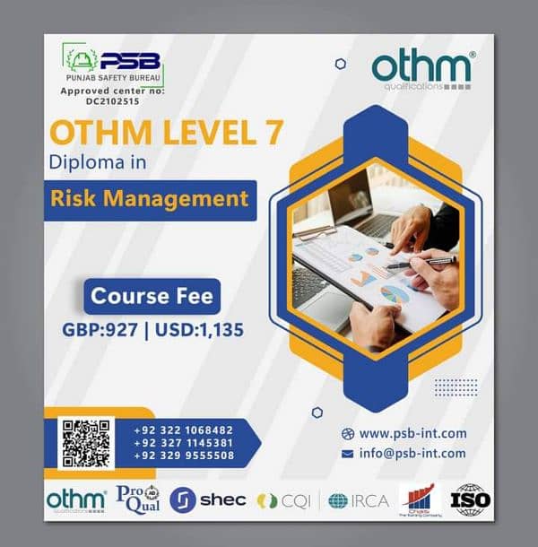 OTHM,NVQ,IEMA,ISO Certification 10