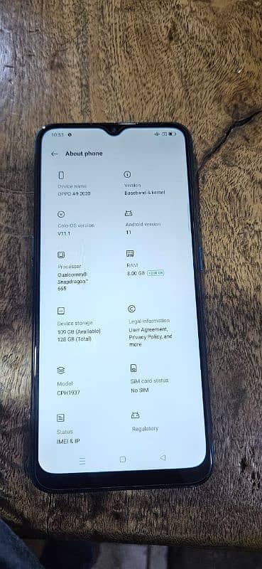 Oppo A9 2020 New condition 8GB 128GB seald set Pta approved all ok 1