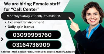 Call Center Job / International Call Center / Morning / Night Shift