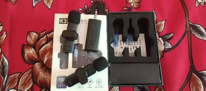 mic  for sale brand new 2 mic with full box 0