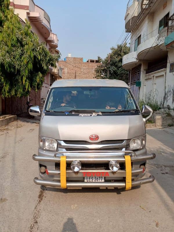 Toyota Hiace 2008/10 3