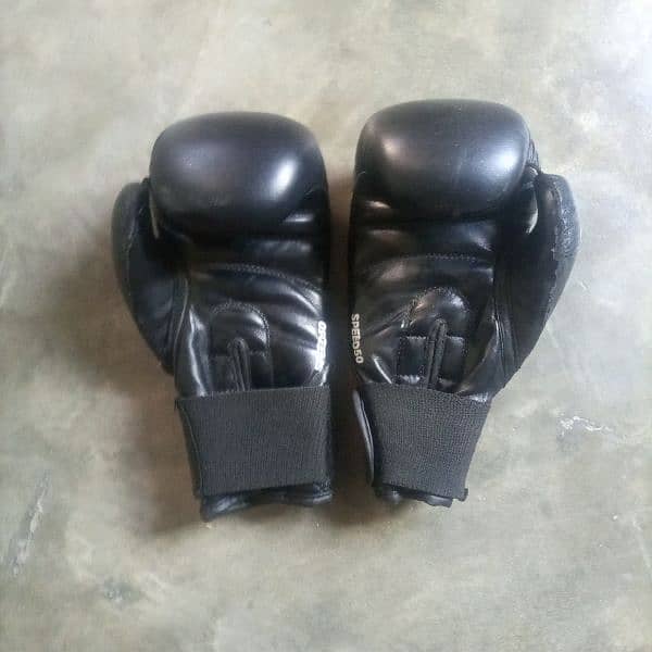 Adidas boxing bag and gloves 1