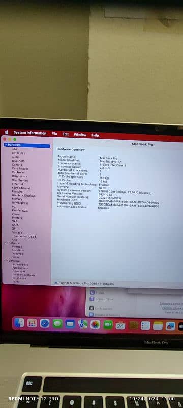 MacBook Pro core i9 "16" 2019, 16GB, 1TB SSD in excellent Condition 4