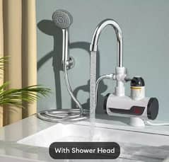 water tap , instant hot water heater with head shower