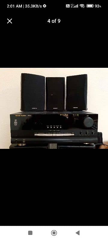 harman kardon avr 3550 amplifier complete home theater 1