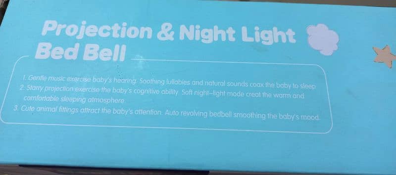 baby cot projector, music, and light toy 8