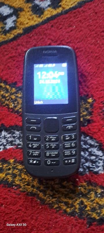 Nokia 105 only mobile with box urgent sale Serious cntct only at whats 2