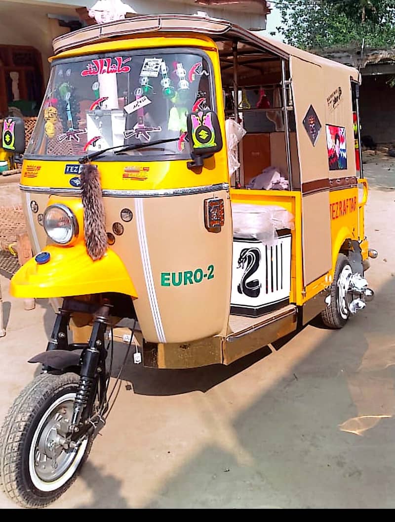 Tez Raftar Rickshaw Model 2024 2