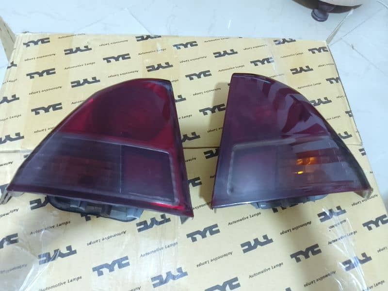 head lights and tail lights pair civic 2005 3