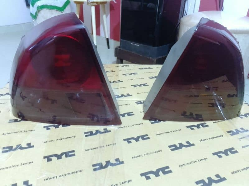 head lights and tail lights pair civic 2005 4