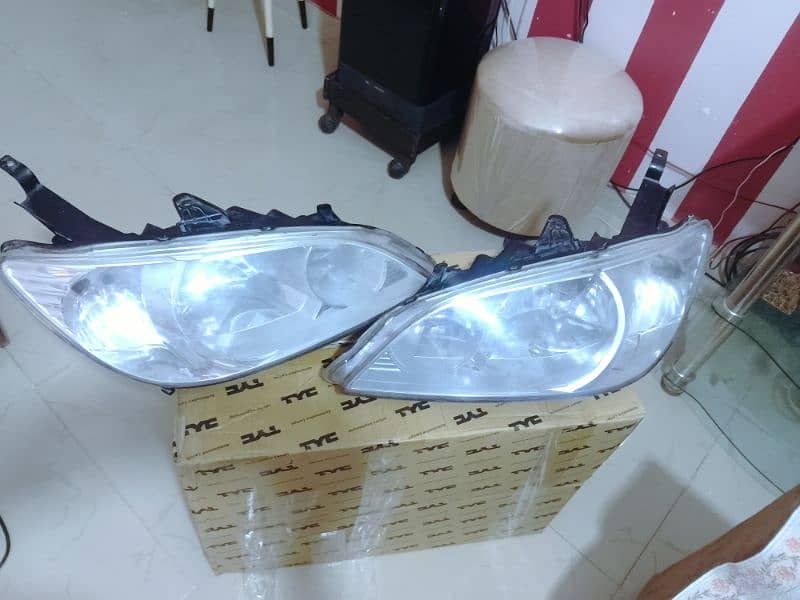 head lights and tail lights pair civic 2005 5