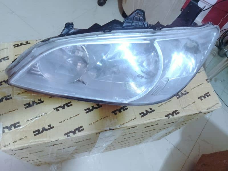 head lights and tail lights pair civic 2005 10