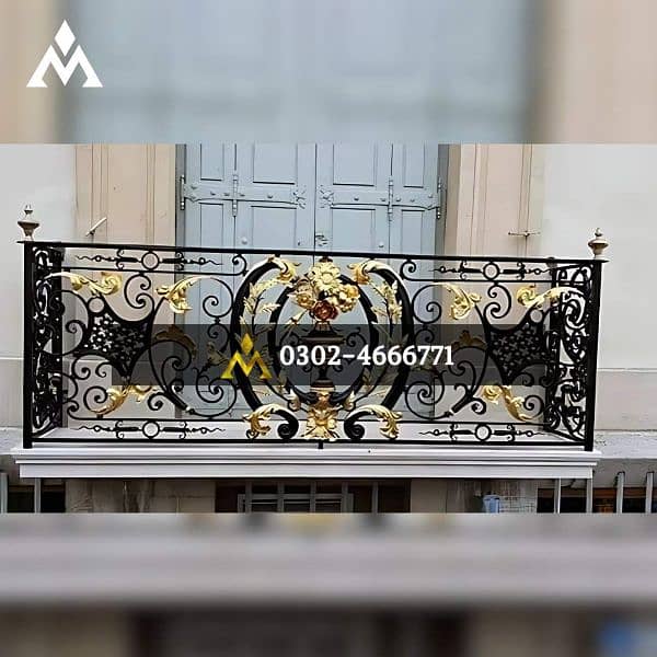 Wrought iron | Gate | Railing & Terrace 0