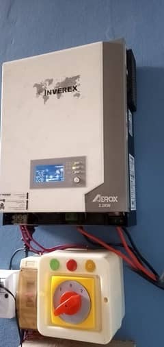 inverex Aerox 2.2kw solar invertor(hybride)