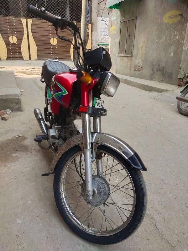 Honda cd 70 2018 model bohat pyari bike 421 number 03217699114 4