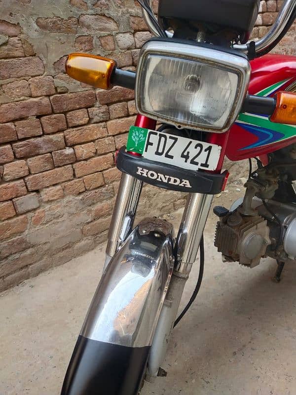 Honda cd 70 2018 model bohat pyari bike 421 number 03217699114 5