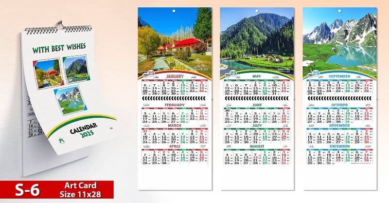 New year Dairies and Calendar 2025 10