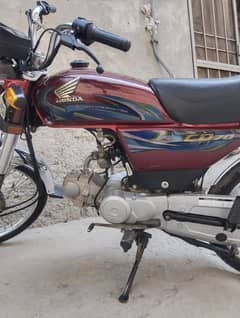 Honda cd 70.2024 model bohat pyari bike first owner bike 03187488348