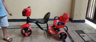 Kids Double Seat Tricycle