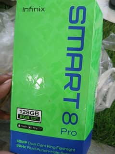 infinx smart 8pro full box condition 10by10