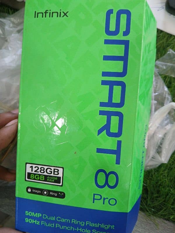 infinx smart 8pro full box condition 10by10 0