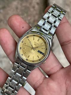 Seiko 5 Golden Dial