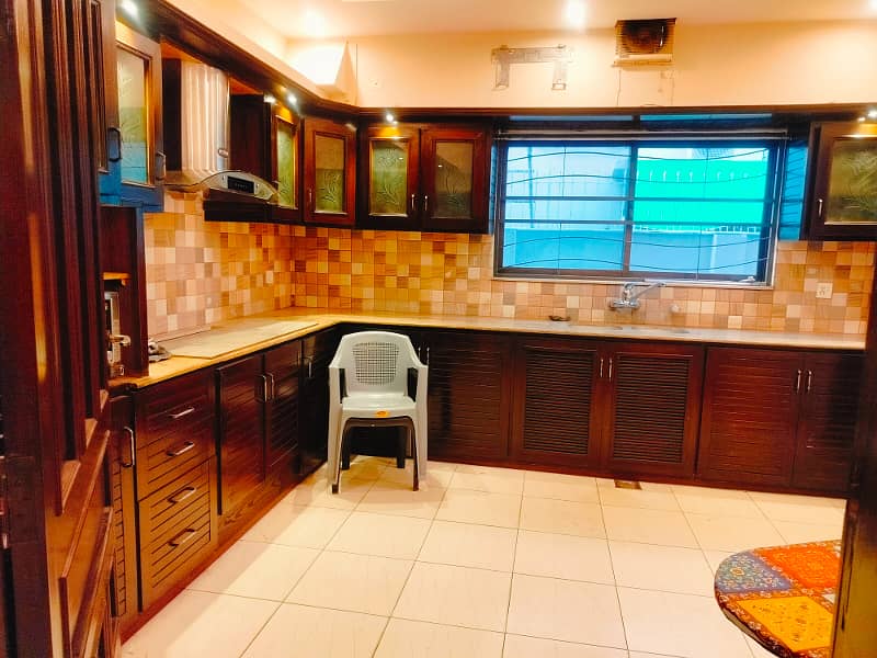 Outstanding Fully Furnished House In DHA Phase-6!! Available For Long-Term. 14