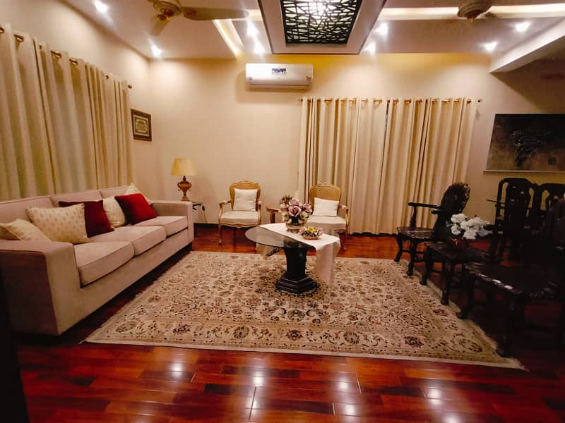 Outstanding Fully Furnished House In DHA Phase-6!! Available For Long-Term. 15