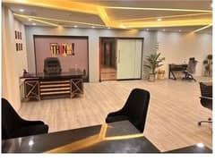 Area 1200 square Feet Brand New Corporation Office For Rent At Gulberg 3 Lahore