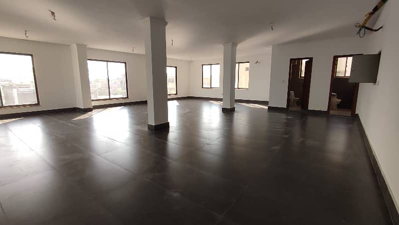 Ground Floor Hall Wapda Town For Rent 2